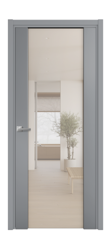 Дверь межкомнатная Варио 11 Цвет Гриджио Покрытие Эмаль  Наличник L 50 Цена 51430