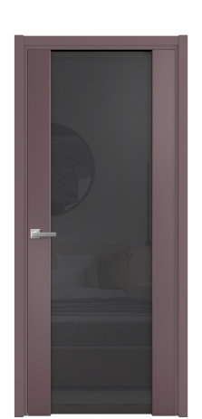 Дверь межкомнатная Варио 11 Цвет Лиловый Покрытие Эмаль  Наличник L 50 Цена 51930