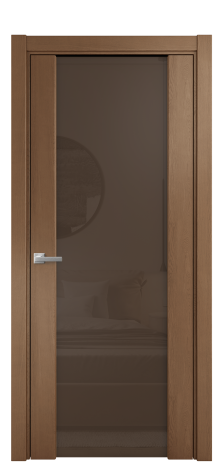 Дверь межкомнатная Vario 11 Цвет Дуб Темный Покрытие Шпон натуральный  Наличник L 75 Цена 55050
