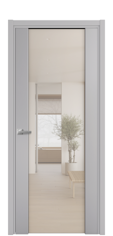 Дверь межкомнатная Vario 11 Цвет Галечный Покрытие Эмаль  Наличник L 50 Цена 49725