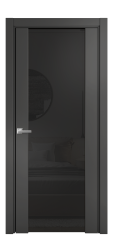 Дверь межкомнатная Vario 11 Цвет Антрацит Покрытие Эмаль  Наличник L 75 Цена 45075 Дверь межкомнатная Vario 11 Цвет Антрацит Покрытие Эмаль  Наличник L 75 Цена 45075