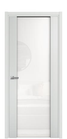 Дверь межкомнатная Варио 11 Цвет Облачный Покрытие Эмаль  Наличник L 50 Цена 49725