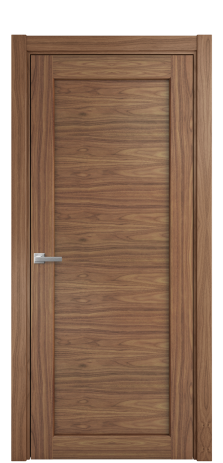 Дверь межкомнатная Страда 01 Цвет Американский Орех Покрытие Шпон натуральный  Наличник L 75 Цена 19350