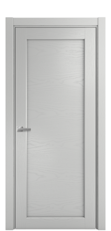 Дверь межкомнатная Страда 01 Цвет Ясень Телегрей Покрытие Шпон крашеный  Наличник L 75 Цена 42175