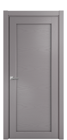 Дверь межкомнатная Страда 01 Цвет Ясень Ирис Покрытие Шпон крашеный  Наличник L 75 Цена 42175