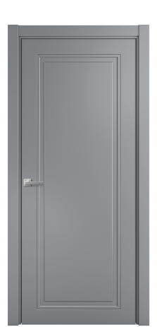 Дверь межкомнатная Страйп 1 Цвет Гриджио Покрытие Эмаль  Наличник L 75 Цена 44868