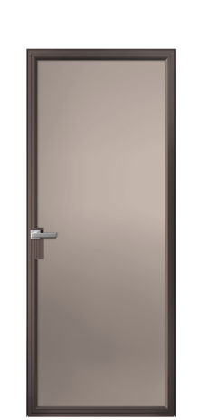 Дверь межкомнатная Frame 01 Цвет Антик Покрытие Алюминий  Наличник Скрытый короб Цена 90313