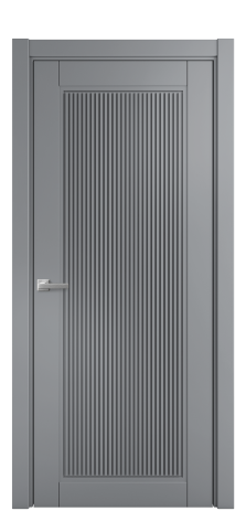 Дверь межкомнатная Степ 02 Цвет Гриджио Покрытие Эмаль  Наличник L 75 Цена 53793