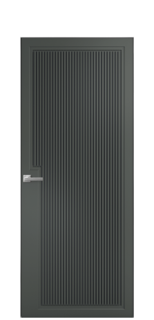 Дверь межкомнатная Step 03 Цвет Пихтовый Покрытие Эмаль  Наличник Скрытый короб хром Цена 69310