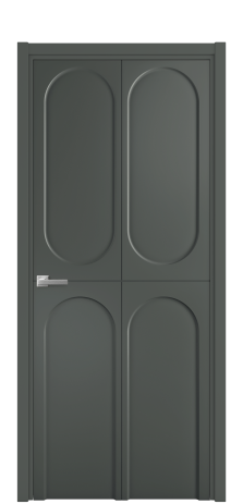 Дверь межкомнатная Anse 4 Цвет Пихтовый Покрытие Эмаль  Наличник L 50 Цена 45918