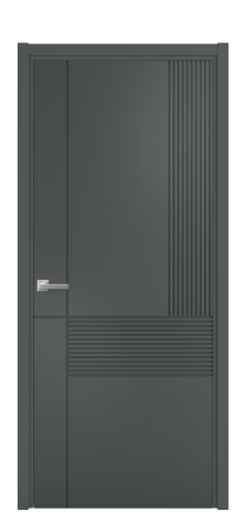 Дверь межкомнатная Mezzo 13 Цвет Пихтовый Покрытие Эмаль  Наличник L 50 Цена 43818