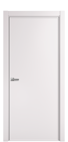 Дверь межкомнатная Line 1 Цвет Крем Покрытие Эмаль  Наличник L 75 Цена 49475