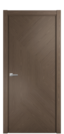 Дверь межкомнатная Unit 08 Цвет ESPRESSO 1604C Покрытие Шпон Fine Line  Наличник L 75 Цена 44463