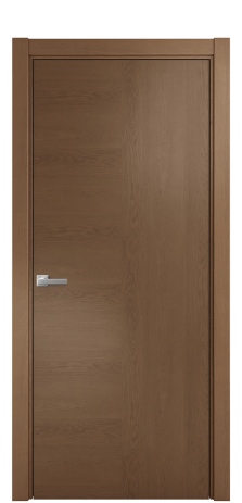 Дверь межкомнатная Unit 09 Цвет Дуб Темный Покрытие Шпон натуральный  Наличник L 75 Цена 54050