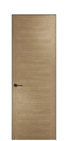 Дверь межкомнатная Юнит 10 Цвет Дуб Янтарь Покрытие Шпон масло  Наличник Скрытый короб хром Цена 57700