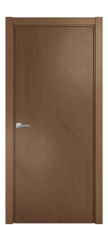 Дверь межкомнатная Unit 11 Цвет Дуб Темный Покрытие Шпон натуральный  Наличник L 75 Цена 58050