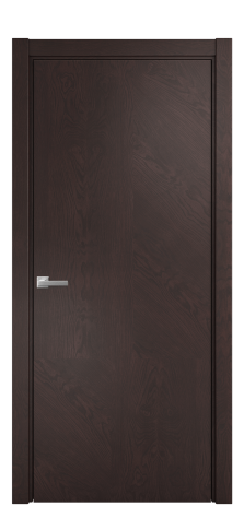 Дверь межкомнатная Unit 11 Цвет Мореный Дуб Покрытие Шпон натуральный  Наличник L 75 Цена 58050