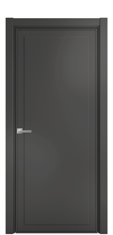 Дверь межкомнатная Лайн 5 Цвет Антрацит Покрытие Эмаль  Наличник L 75 Цена 51168
