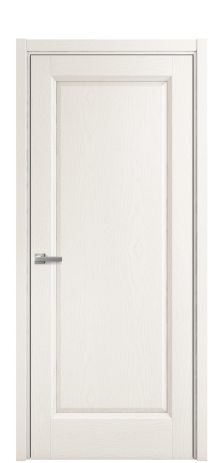 Дверь межкомнатная Неоклассик 1 Цвет Ясень Молочный Покрытие Шпон крашеный  Наличник L 50 Цена 45175