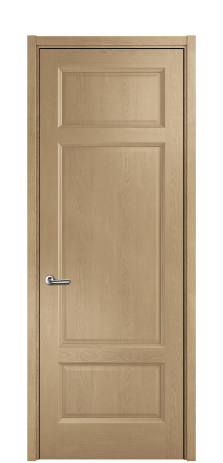 Дверь межкомнатная Неоклассик 3 Цвет Дуб Светлый Покрытие ШПОН Шпон натуральный Наличник L 50 Цена 48050