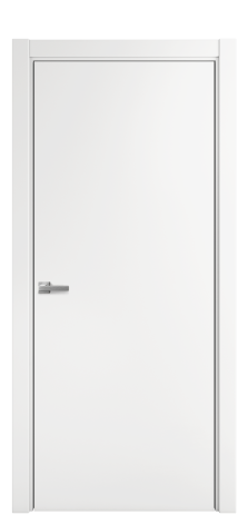 Дверь межкомнатная Порте 39-00 в эмали Цвет Белый Покрытие Эмаль  Наличник L 75 Цена 38475
