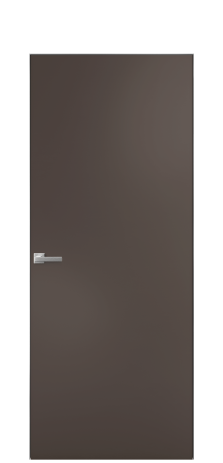 Дверь межкомнатная Порте 39-00 в эмали Цвет Коричневый Покрытие Эмаль  Наличник Скрытый короб хром Цена 39593